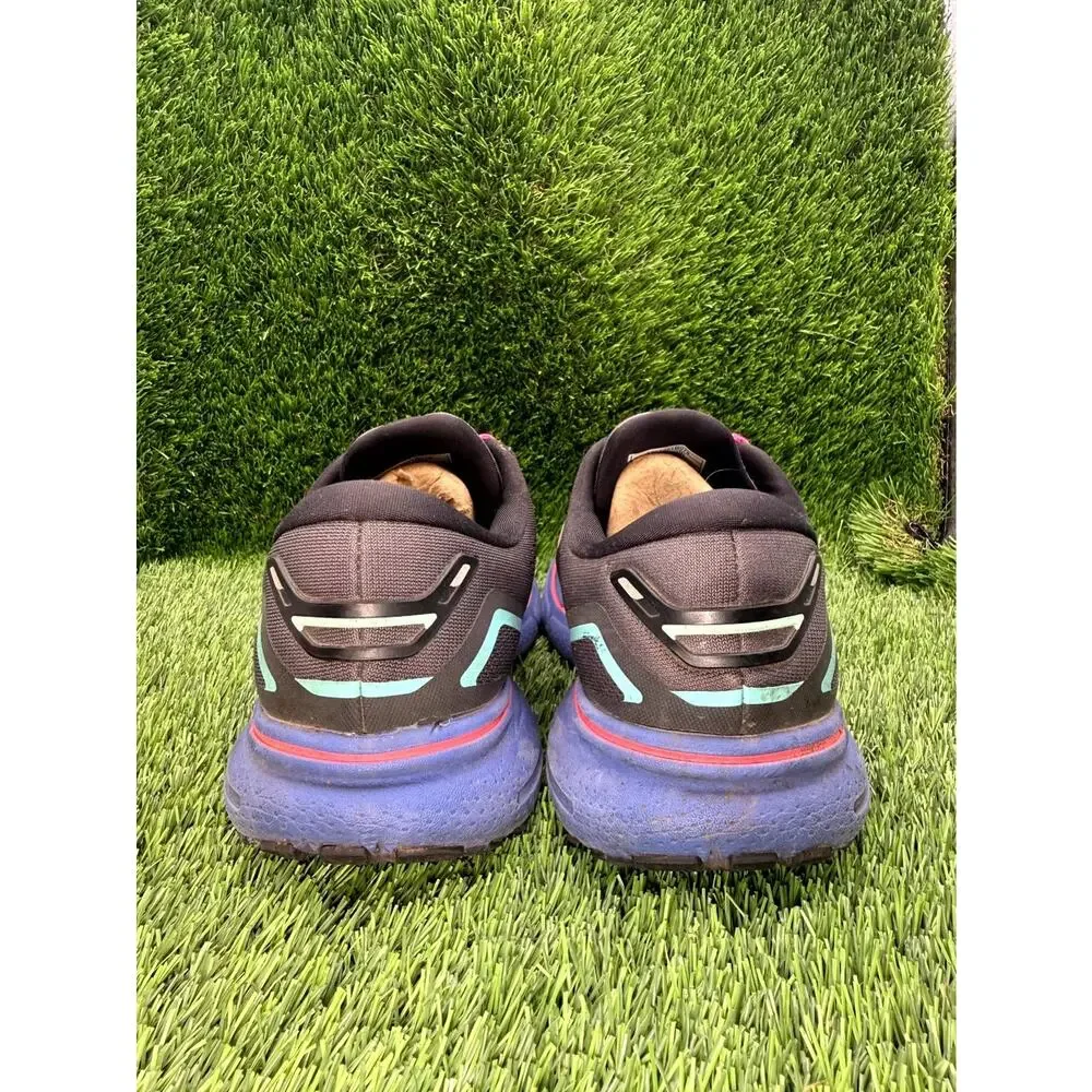 Brooks Ghost 15 1203801B079 Athletic Sneakers Women's 9B Black Mesh Road Running